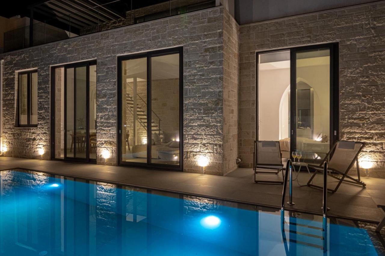 Perla Dream Luxury Villa Chrissi Akti Chania Exterior foto