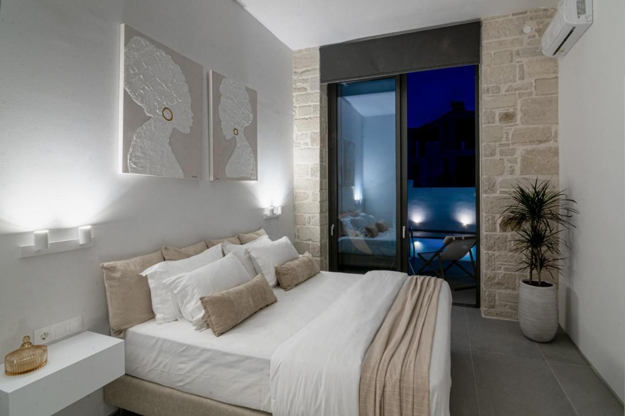Perla Dream Luxury Villa Chrissi Akti Chania Exterior foto